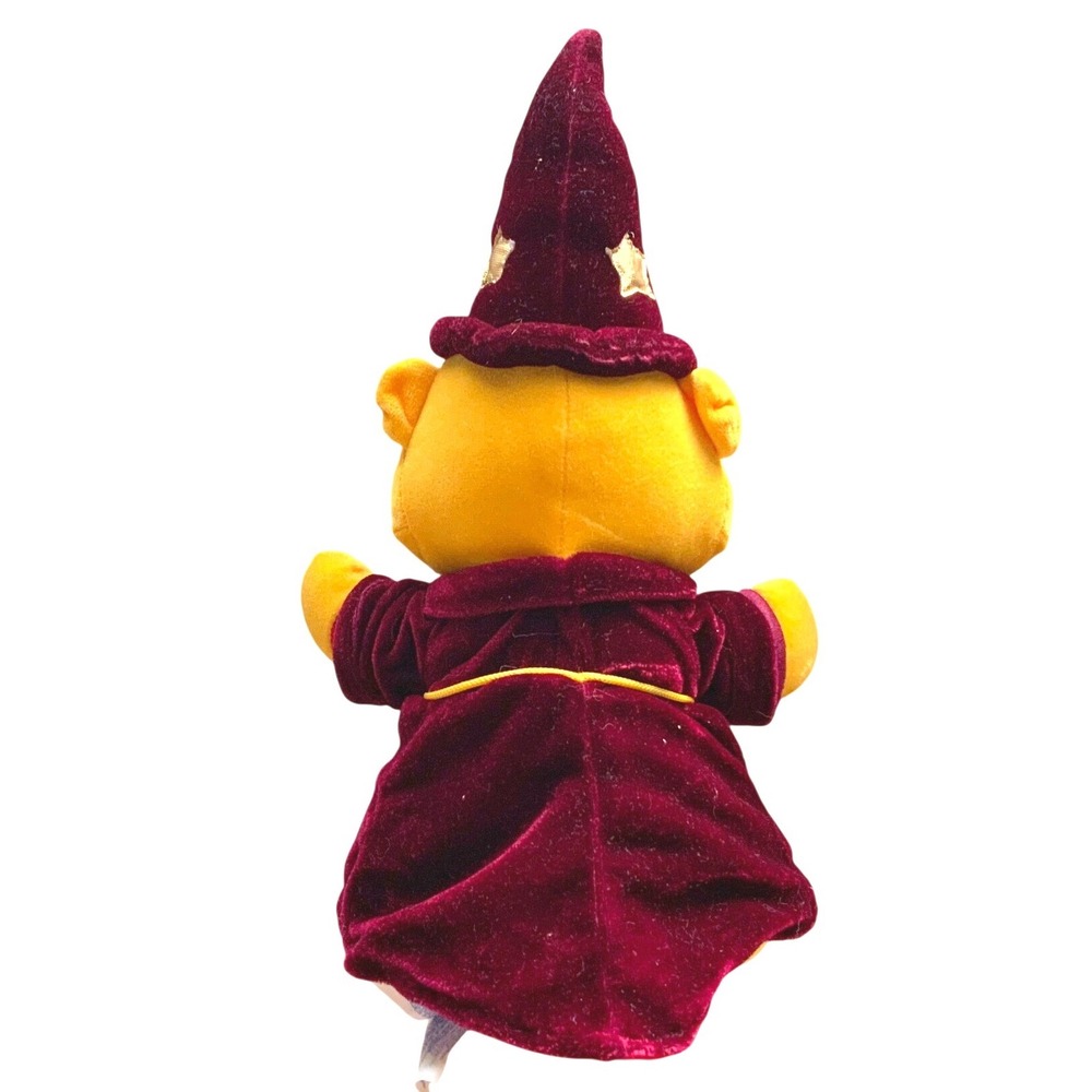Disney Winnie the Pooh Wizard Sorcerer Plush 12" Halloween Moon Stars Carousel - Picture 3 of 5